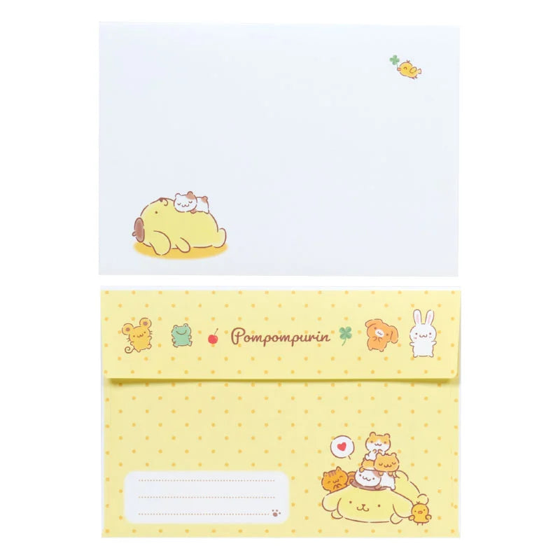 Sanrio Pompompurin Character-shaped letter set