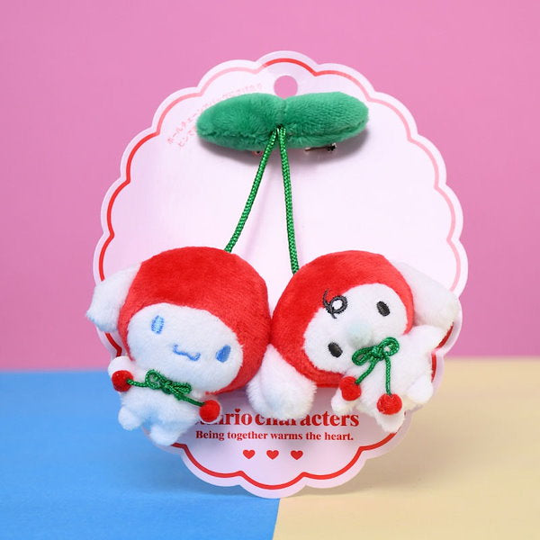 Sanrio Characters  Cherry Brooch Mascot Holder (Spring Color Design Series)