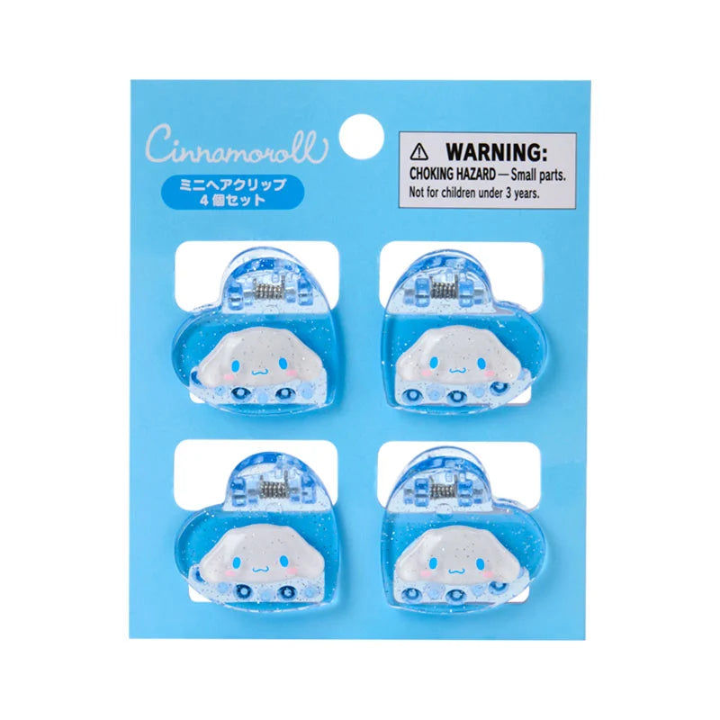 Sanrio Mini hair clip set of 4