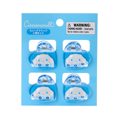 Sanrio Mini hair clip set of 4
