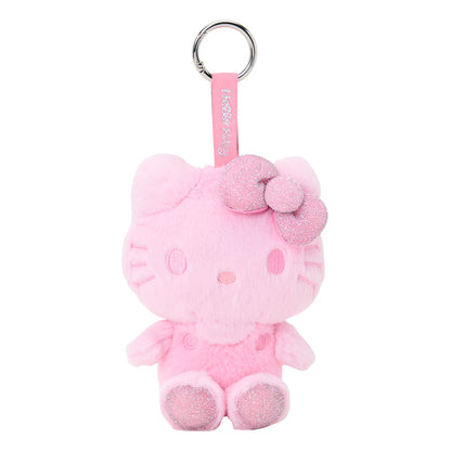 Sanrio Hello Kitty  Fluffy glitter mascot holder