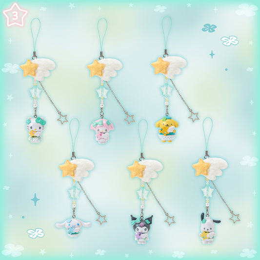 Sanrio Mascot Strap (Sparkling Wish)