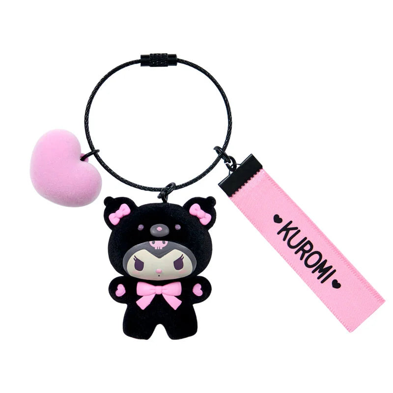 Sanrio Keychain (Makkuro Animaruzu)