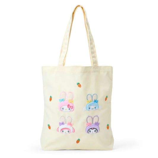 Sanrio Characters Tote bag (Fluffy Ear Bunny Club)