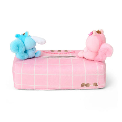 Sanrio Characters Tissue box case (Risumofumofu)
