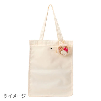 Sanrio Cinnamoroll Mini pouch with carabiner (Cookie Mokomoko Bear)