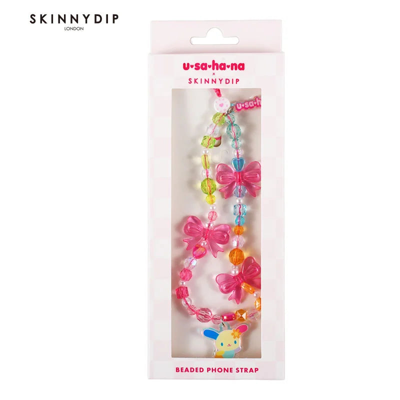 Sanrio Usahana SKINNYDIP LONDON Beaded Phone Strap