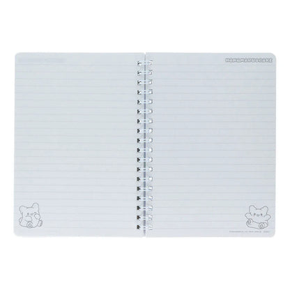 Sanrio Hanamaruobake B6 Ring Blue Notebook (Pastel Sweets Pop)
