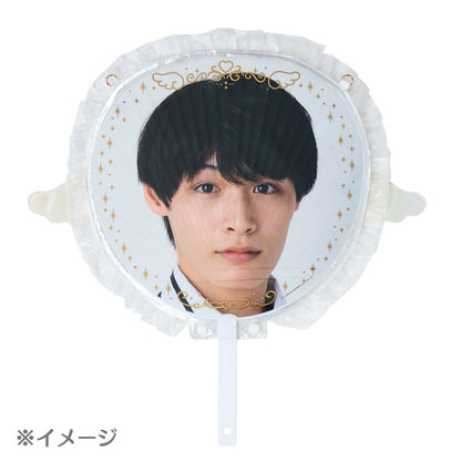 Sanrio Characters Fan Case (Enjoy Idol Pure White Angel)