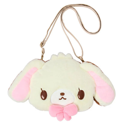Sanrio Sugarbunnies Face-shaped shoulder bag (Biscuit)