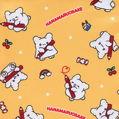 Sanrio Hanamaruobake Drawstring Bag (White)