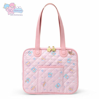 Sanrio Little Twin Stars Quilted Boston Bag (Angel of the starry sky)
