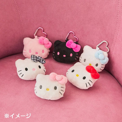 Sanrio Hello Kitty Face-shaped mascot holder Kao (I Love Hello Kitty)