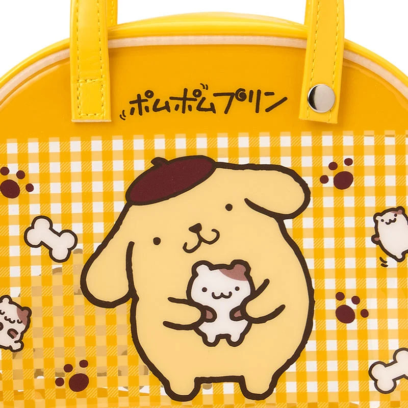 Sanrio Pompompurin Boston bag style pouch
