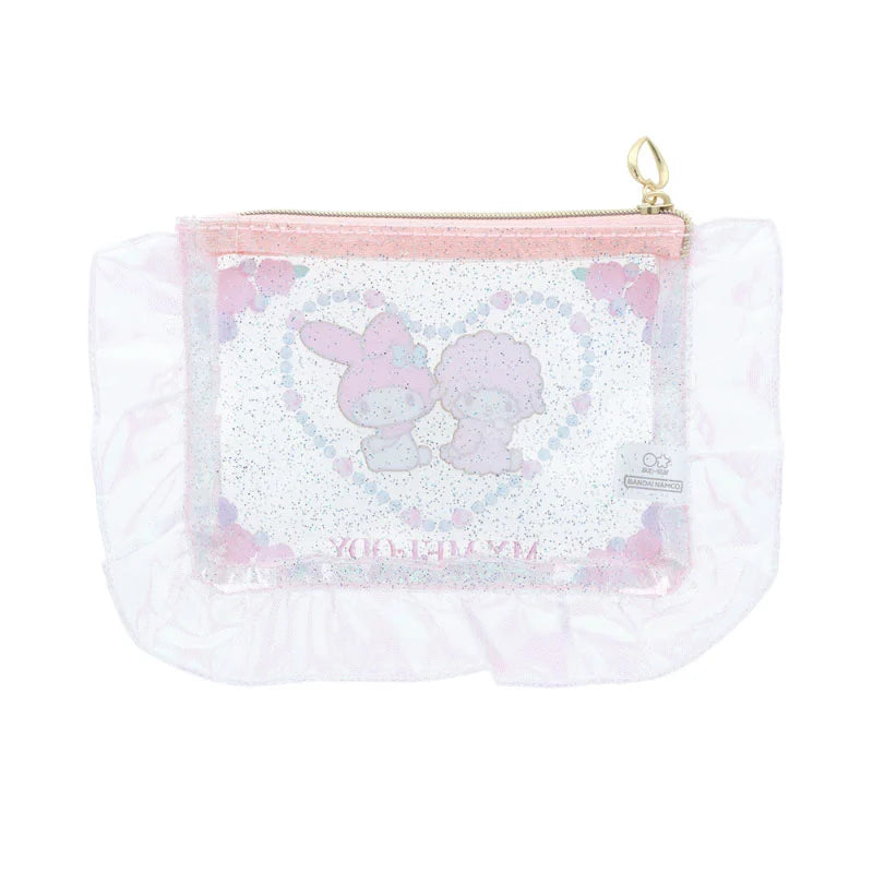 Sanrio Pouch with ruffles (ballet core)