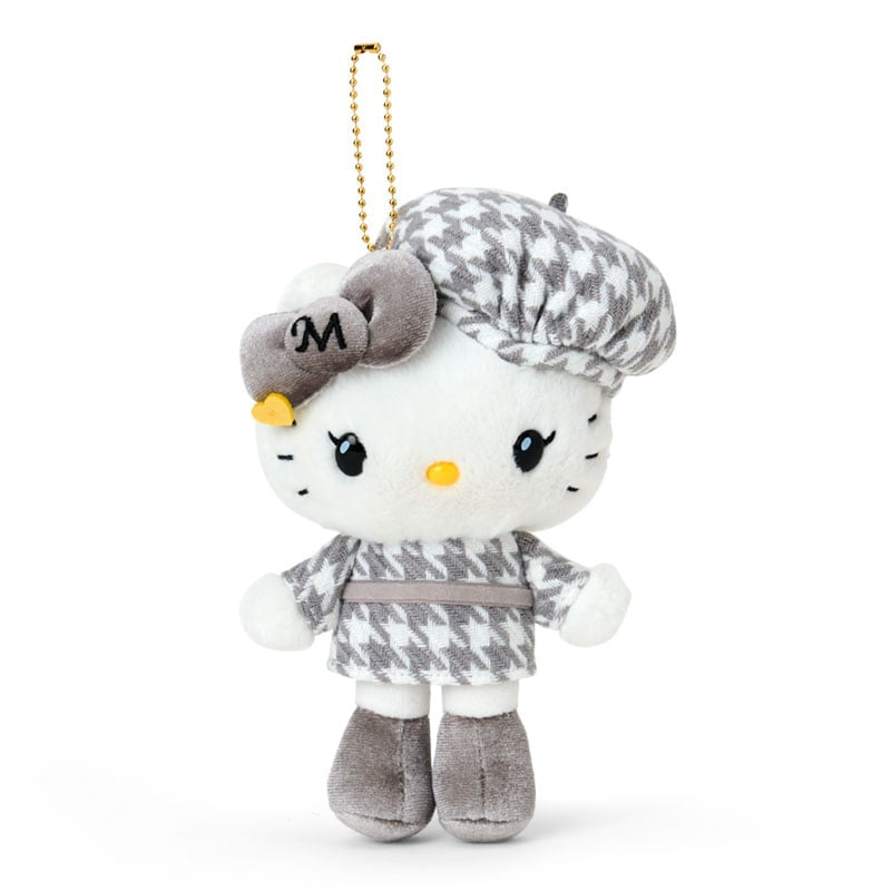 Sanrio Hello Mimi  Mascot holder (monochrome girly twin coordinate)