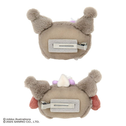 Sanrio Characters Mikko illustrations hair clip set