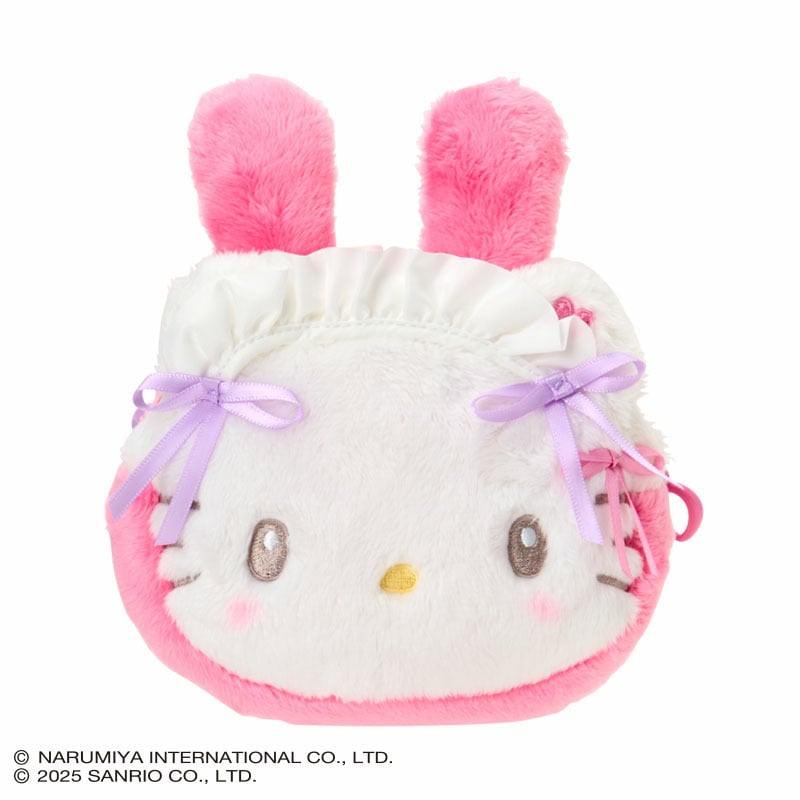 Mezzo piano x Sanrio Characters Face-shaped Pouch