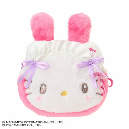 Mezzo piano x Sanrio Characters Face-shaped Pouch