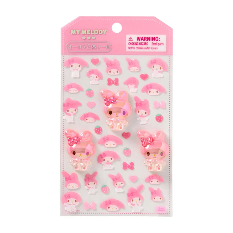 Sanrio Aurora three-dimensional Sticker (Character sticker friend)