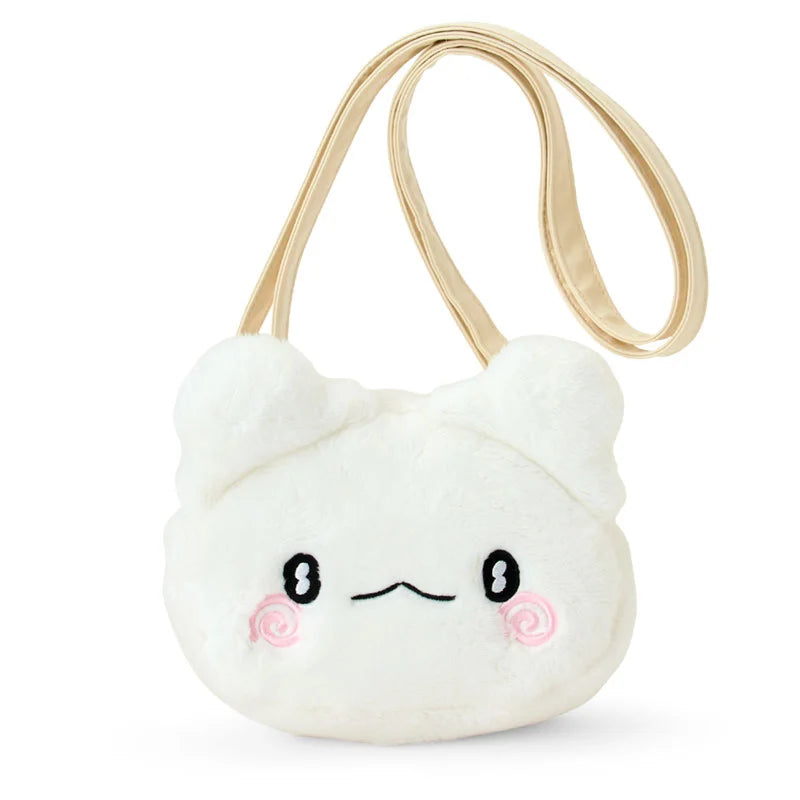Sanrio Hanamaruobake Face-shaped pouch (with friends)