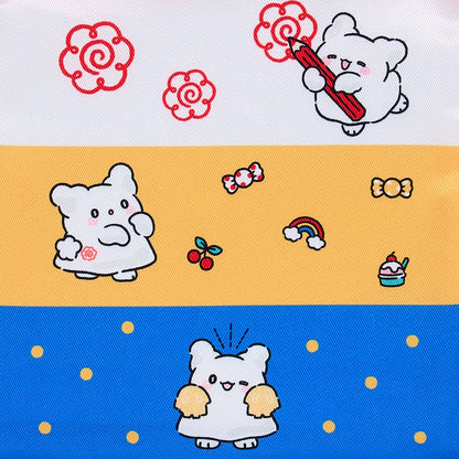 Sanrio Hanamaruobake Drawstring Bag (Blue)