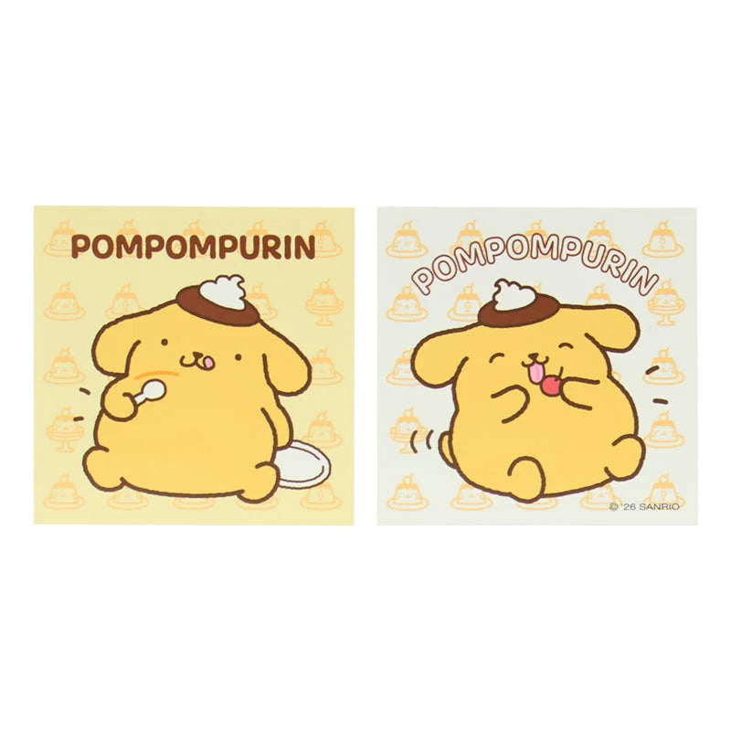 Sanrio Pompompurin Sticker Set (Pudding Full and Happy)