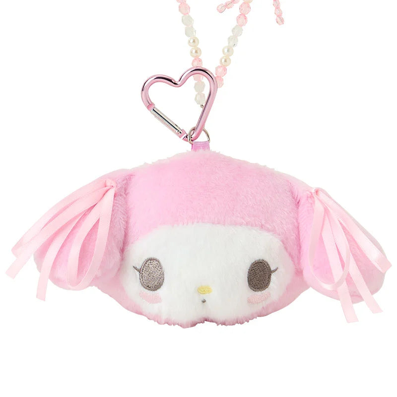 Sanrio Face-shaped mini pouch (pastel color toy)