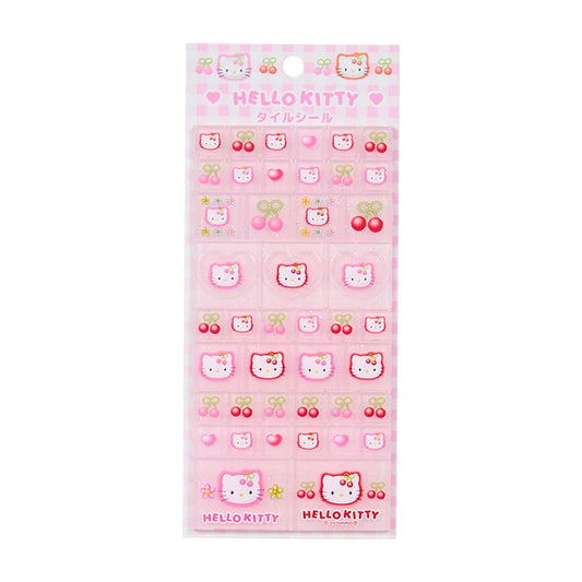 Sanrio Hello Kitty  90s tile seal (cherry)