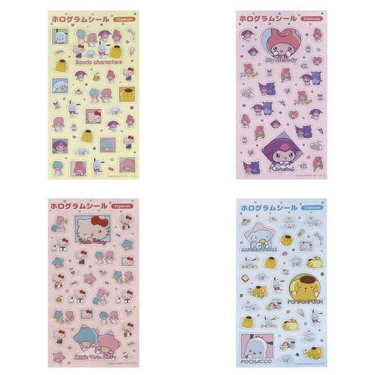 Sanrio Characters  Silver hologram seal (Sweet Namida)