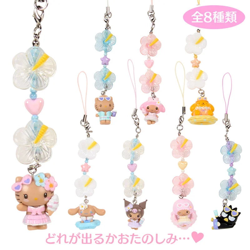 Sanrio Mascot Strap Blind Box (Kirameki Summer Pool)