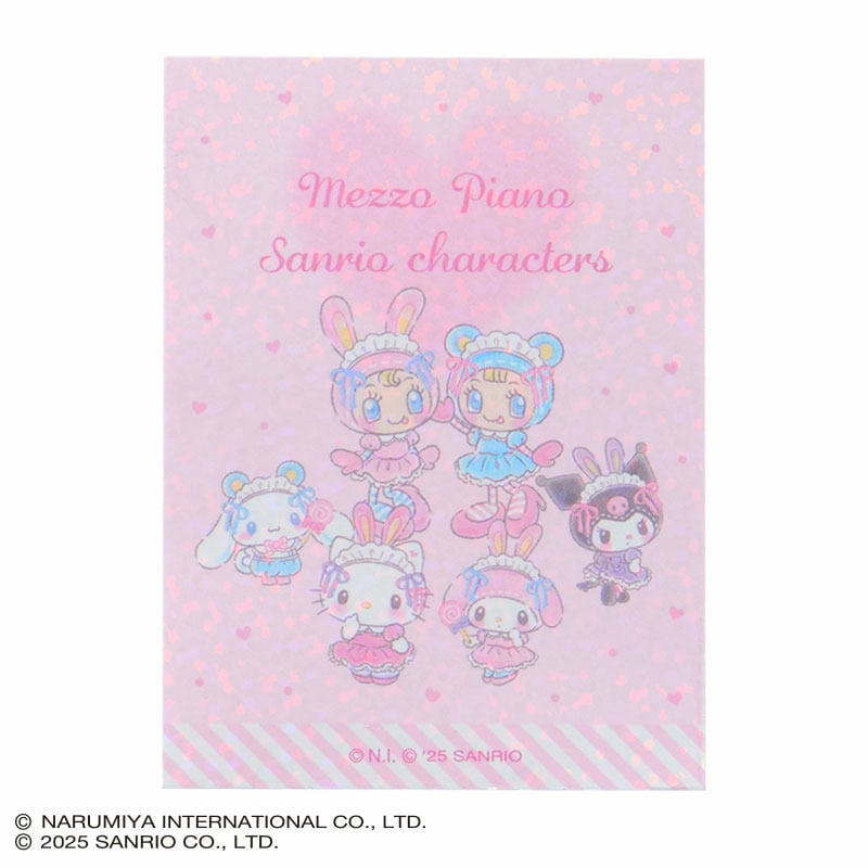 mezzo-piano キャラクターシールセット Mezzo piano x Sanrio Characters sticker set – MILKCREAMCLUB