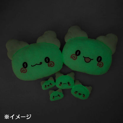 Sanrio Hanamaruobake Soft glowing face cushion (Smiling)