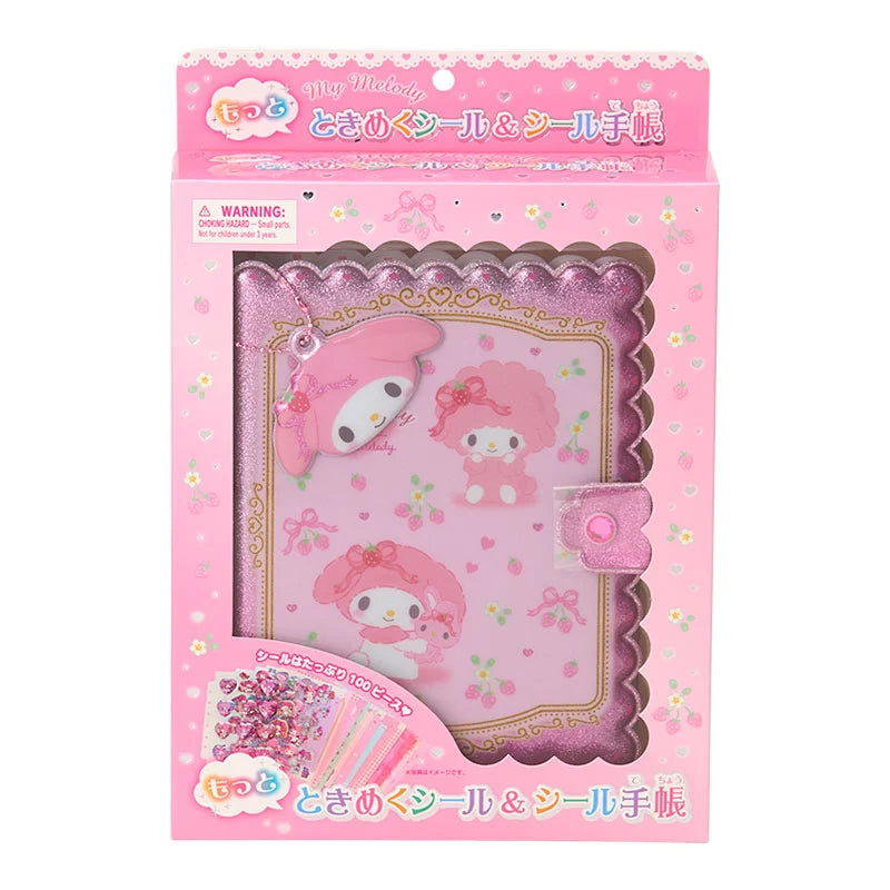 Sanrio My Melody & My Sweet Piano Exciting stickers & sticker notebooks