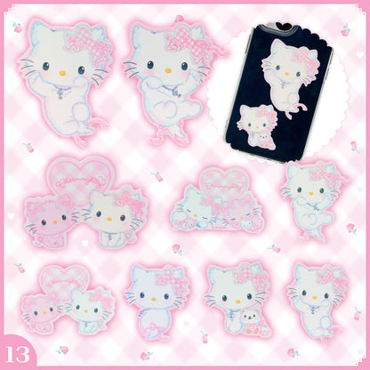 Sanrio Charmmykitty Sticker Set (My Furbaby Charmmykitty)