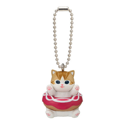 Mofusand Donuts Meow Mascot Keyholder