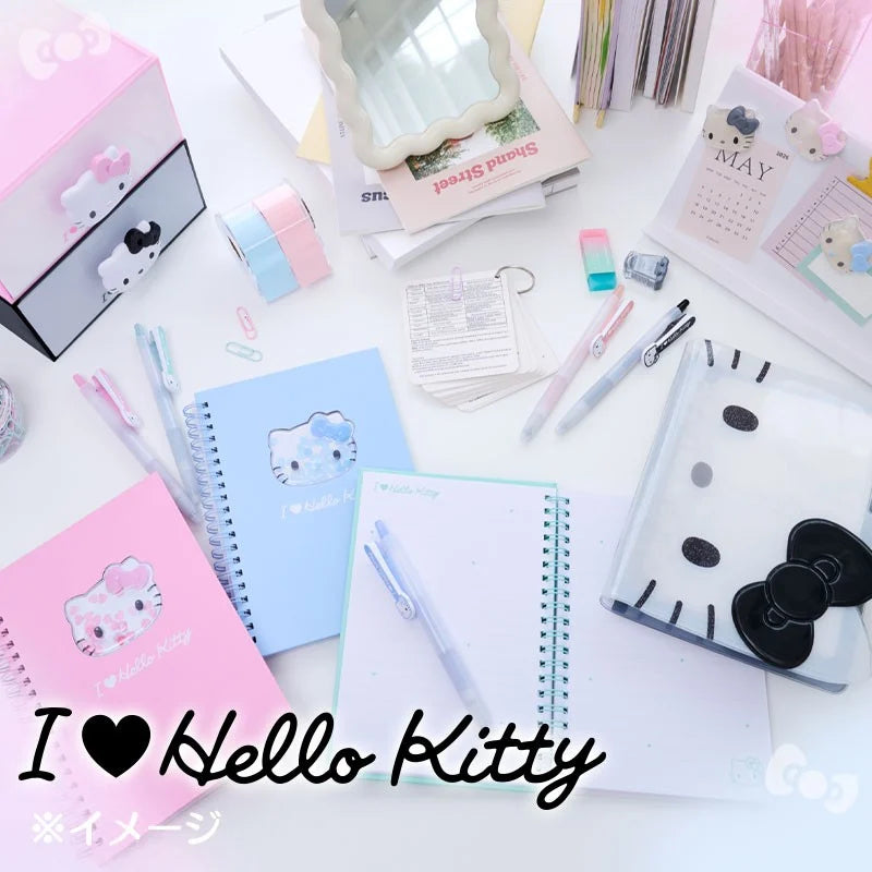 Sanrio Hello Kitty Black Binder (I Love Hello Kitty)