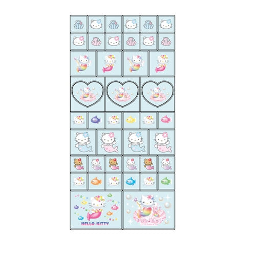 Sanrio Hello Kitty Tile Seal Mermaid