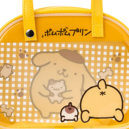 Sanrio Pompompurin Boston bag style pouch