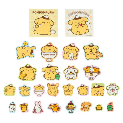 Sanrio Pompompurin Sticker Set (Pudding Full and Happy)