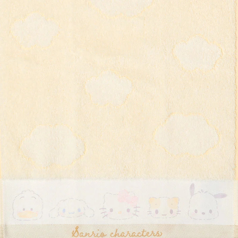 Sanrio Face towel (Nap on Fluffy White Cloud)
