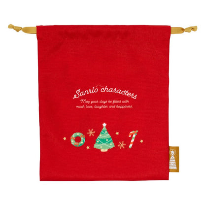 Sanrio Characters  Drawstring set (Christmas)