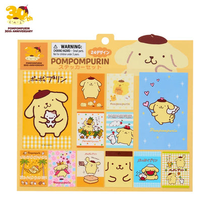 Sanrio Sticker set (Pompompurin 30th Anniversary Limited)
