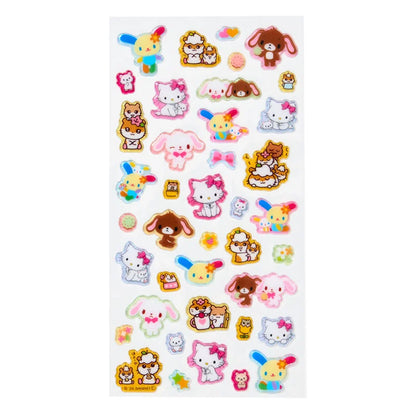 Sanrio Characters Resin filling Sticker with glitter (Heisei Design)