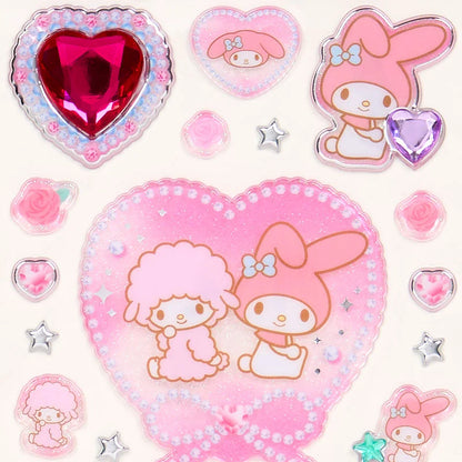 Sanrio Glitter Jewel Sticker (Ballet Core)