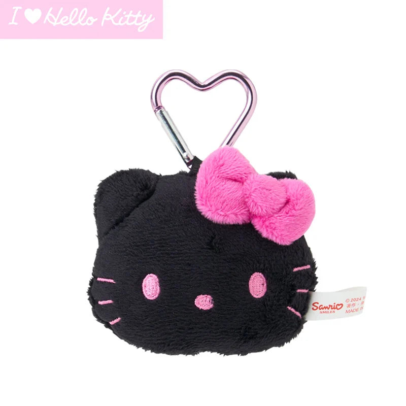Sanrio Hello Kitty Face-shaped mascot holder Kao (I Love Hello Kitty)