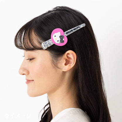 Sanrio Characters Mirror / Hair Clips (Monotone Animal)