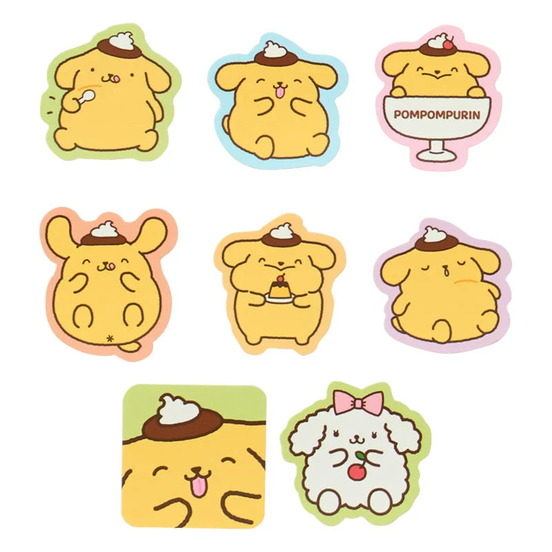 Sanrio Pompompurin Sticker Set (Pudding Full and Happy)