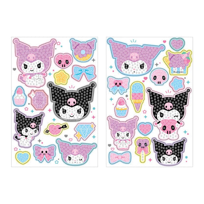 Sanrio Diamond Art Sticker Kit (Kuromi & My Melody)