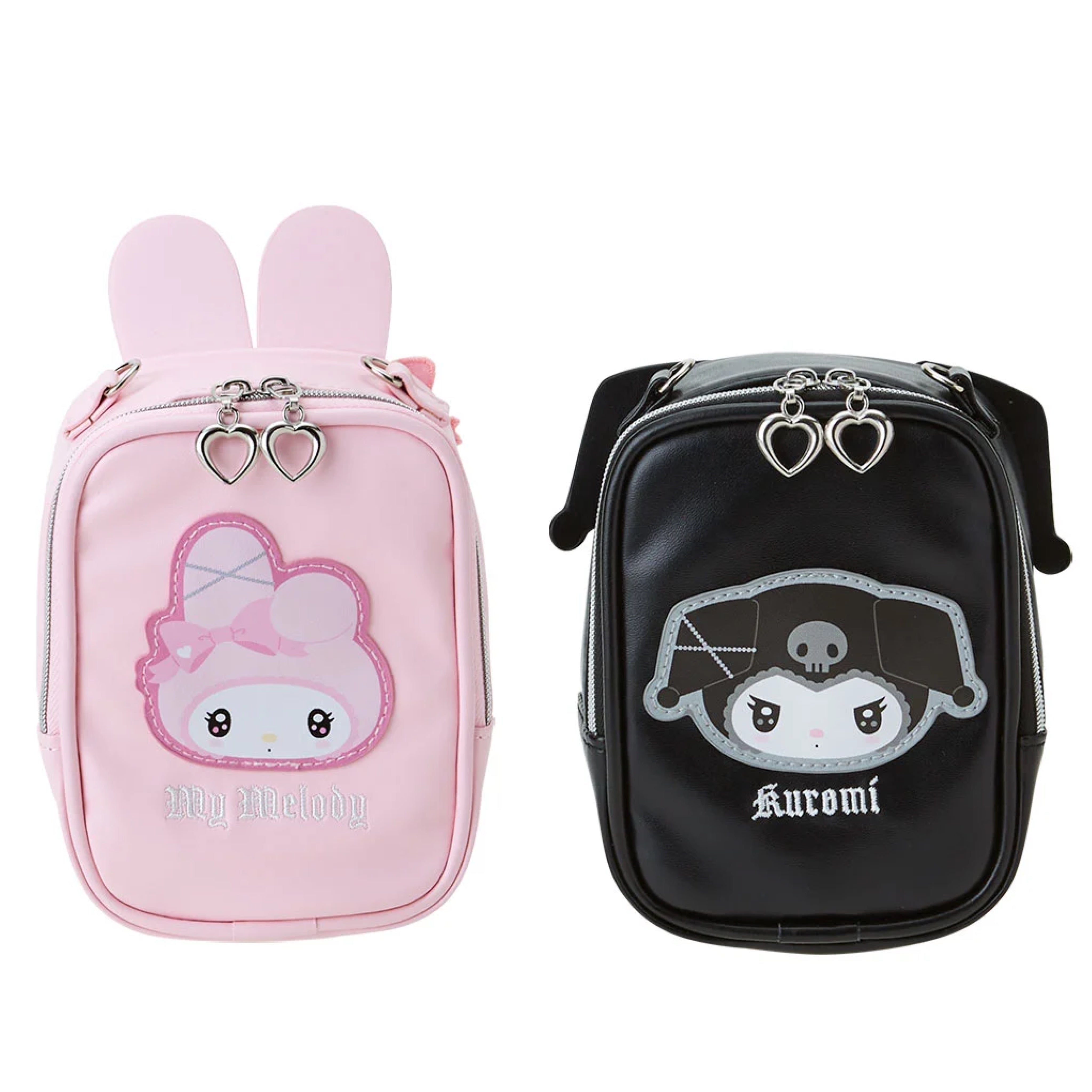 ★LeSportsac★ My Melody Kuromi Square Cosmetic Pouch 6701HC ☆LeSportsac☆ My Melody Kuromi Square Cosmetic Pouch 6701HC